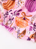 Load image into Gallery viewer, Halloween Thanksgiving Pumpkin Girls Romper with Ruffle Bow
