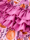 Load image into Gallery viewer, Halloween Thanksgiving Pumpkin Girls Romper with Ruffle Bow
