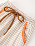 Load image into Gallery viewer, Thanksgiving Boys Embroidered Shirt Gingham Pants Set Fall Outfit
