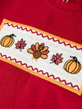 Load image into Gallery viewer, Boy Thanksgiving Pumpkin Turkey Maple Leaf Outfit Set
