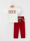 Load image into Gallery viewer, Boys Christmas Reindeer T-Shirt & Pants Set
