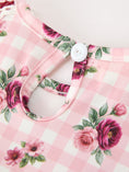 Load image into Gallery viewer, Fall Baby Girls Vintage Smocked Floral Romper
