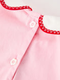 Load image into Gallery viewer, Christmas Girls Candy Cane Embroidered Top & Red Bloomer Set
