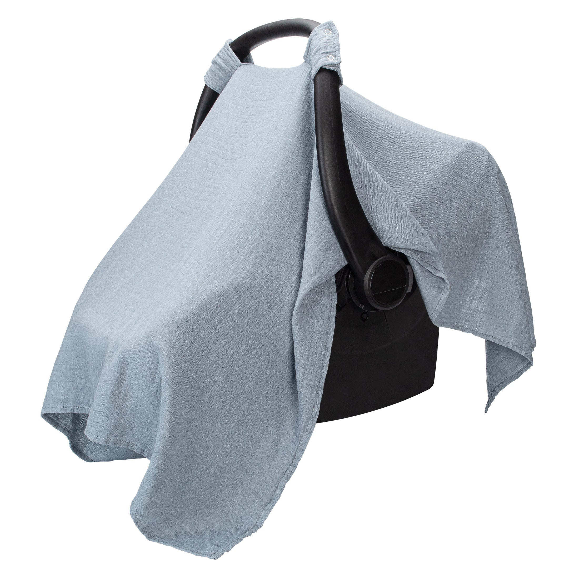 Baby Car Seat Cover in Pacific Blue