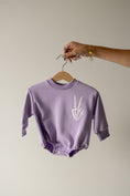 Load image into Gallery viewer, Sweatshirt Romper | Enchanted Skelly
