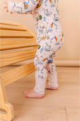 Load image into Gallery viewer, Bamboo One Piece Zip Pajama -Little Builder
