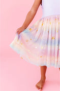 Load image into Gallery viewer, PREORDER! Bamboo Tulle Dress - Rainbow Ombre Twinkle
