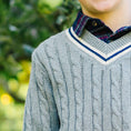 Load image into Gallery viewer, V-Neck Cricket Sweater - Baby
