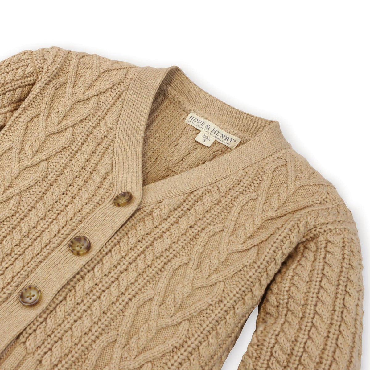 Chunky Cable Cardigan - Baby