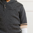 Load image into Gallery viewer, Shawl Collar Organic Sweater - Baby

