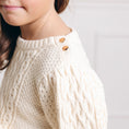 Load image into Gallery viewer, Organic Fisherman Sweater - Baby
