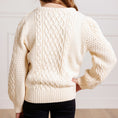 Load image into Gallery viewer, Organic Fisherman Sweater - Baby

