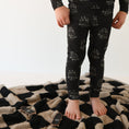 Load image into Gallery viewer, Bamboo Two Piece Pajamas | Flaming Hearts
