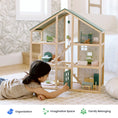 Load image into Gallery viewer, Tiny Land® Sweetwood Dollhouse without Dolls
