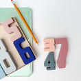 Load image into Gallery viewer, Wyatt Number Stacking Blocks
