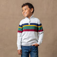 Load image into Gallery viewer, Organic Half Zip Sweater - Baby
