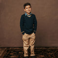 Load image into Gallery viewer, Organic V-Neck Sweater - Baby
