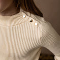 Load image into Gallery viewer, Organic Mock Neck Sweater - Baby
