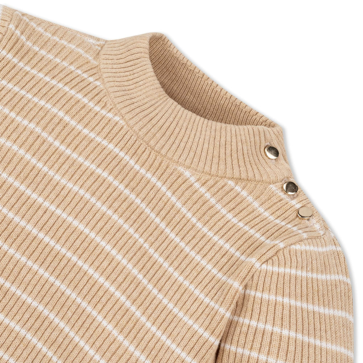 Organic Mock Neck Sweater