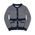 Load image into Gallery viewer, Organic Fancy Tweed Cardigan - Baby
