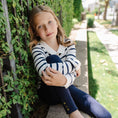 Load image into Gallery viewer, Organic French Collared Keyhole Sweater - Baby
