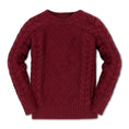 Load image into Gallery viewer, Organic Raglan Fisherman Sweater - Baby
