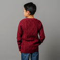 Load image into Gallery viewer, Organic Raglan Fisherman Sweater - Baby
