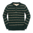 Load image into Gallery viewer, Organic Sweater Henley with Elbow Patches - Baby
