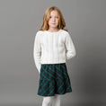 Load image into Gallery viewer, Organic Raglan Cable Sweater - Baby
