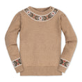 Load image into Gallery viewer, Organic Intarsia Trim Sweater

