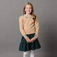 Load image into Gallery viewer, Organic Intarsia Trim Sweater
