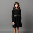 Load image into Gallery viewer, Organic Gold Tipped Sweater Dress

