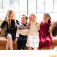 Load image into Gallery viewer, Organic Gold Tipped Sweater Dress
