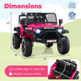 Load image into Gallery viewer, 24V Ride On Car for Kids with Parent Remote Control and Music
