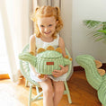 Load image into Gallery viewer, Dinosaur Basket Small - Mint Green
