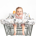 Load image into Gallery viewer, Baby Shopping Cart Cover | Coming Up Roses Beautiful Floral Print
