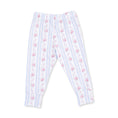 Load image into Gallery viewer, Anna Floral Stripe - Short Sleeve Loungewear Set
