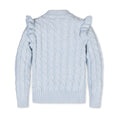 Load image into Gallery viewer, Organic Mock Neck Ruffle Sweater
