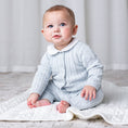 Load image into Gallery viewer, Organic Peter Pan Collar Sweater Romper
