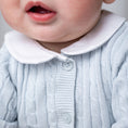 Load image into Gallery viewer, Organic Peter Pan Collar Sweater Romper
