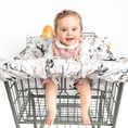 Load image into Gallery viewer, Baby Shopping Cart Cover | Coming Up Roses Beautiful Floral Print
