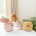 Load image into Gallery viewer, Apple Storage Basket Small - Pink
