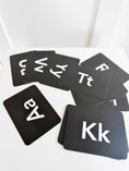 Load image into Gallery viewer, Black and White Letter Flashcards
