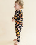 Load image into Gallery viewer, Bamboo Two Piece Set | Colorful Checks & Bolts
