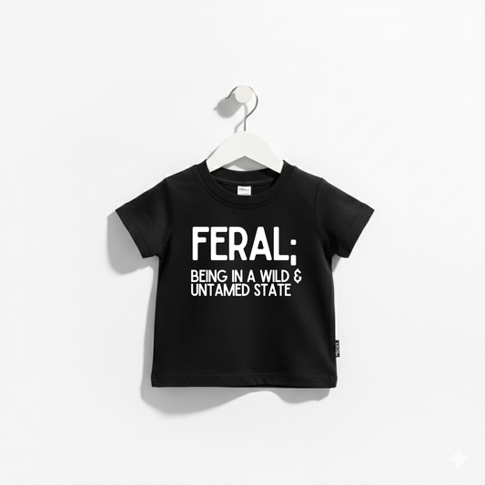 FERAL Definition Tee