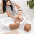Load image into Gallery viewer, Muslin Washcloths in Caramel
