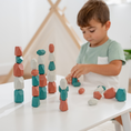 Load image into Gallery viewer, Stacking Blocks for Toddlers in Dino Pack
