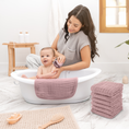 Load image into Gallery viewer, Muslin Washcloths in Mauve
