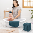 Load image into Gallery viewer, Muslin Washcloths  in Neptune
