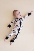 Load image into Gallery viewer, Bamboo Zip Romper | Mom Tattoo
